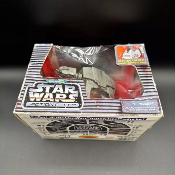 Vtg Micro Machines Star Wars Action Fleet Imperial AT-AT 1995 Galoob New Sealed - Picture 6 of 6